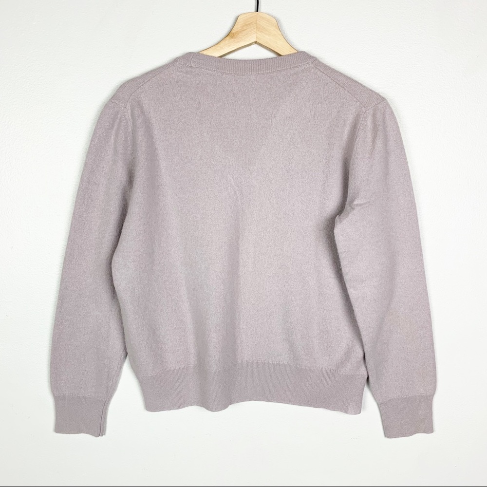 THE ROW 100% Cashmere Sweater Crewneck Pullover S/M - Picture 2 of 11